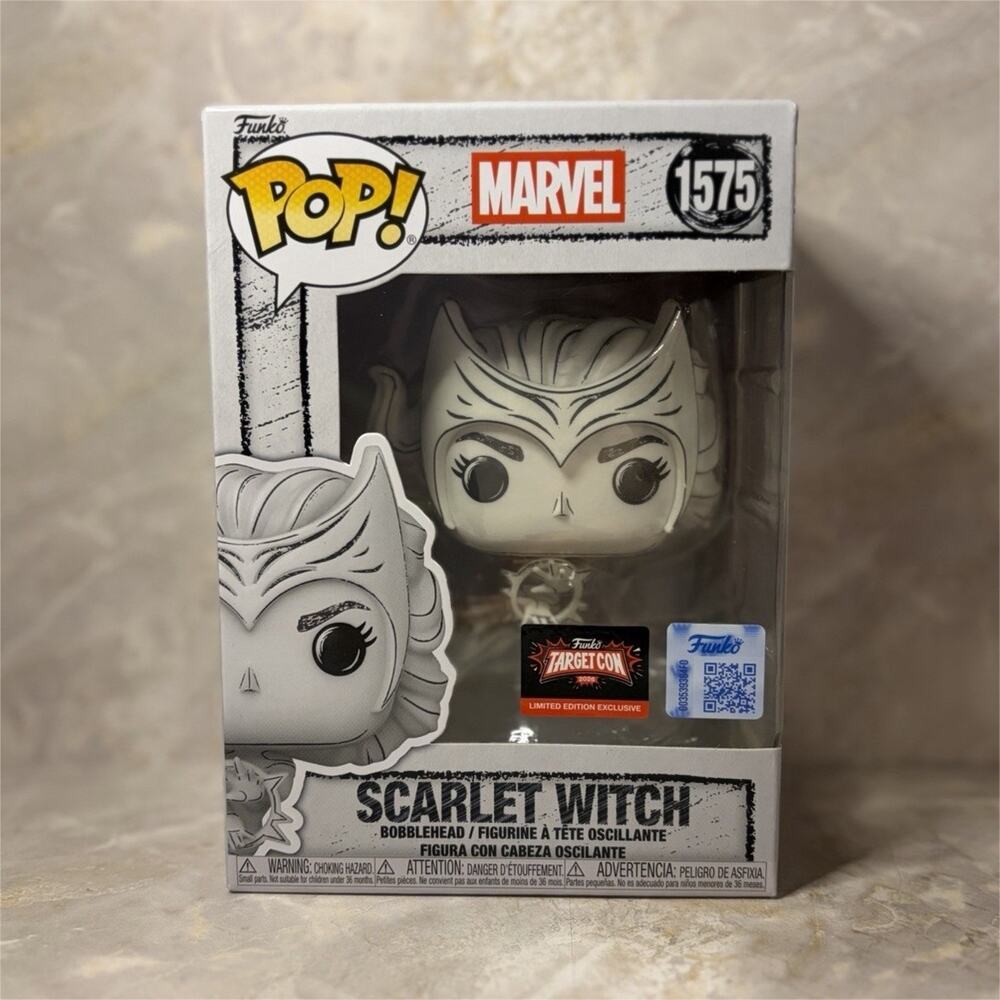 Funko Pop! Marvel Scarlet Witch #1575 TargetCon 2026 Exclusive w/ Pop Protector